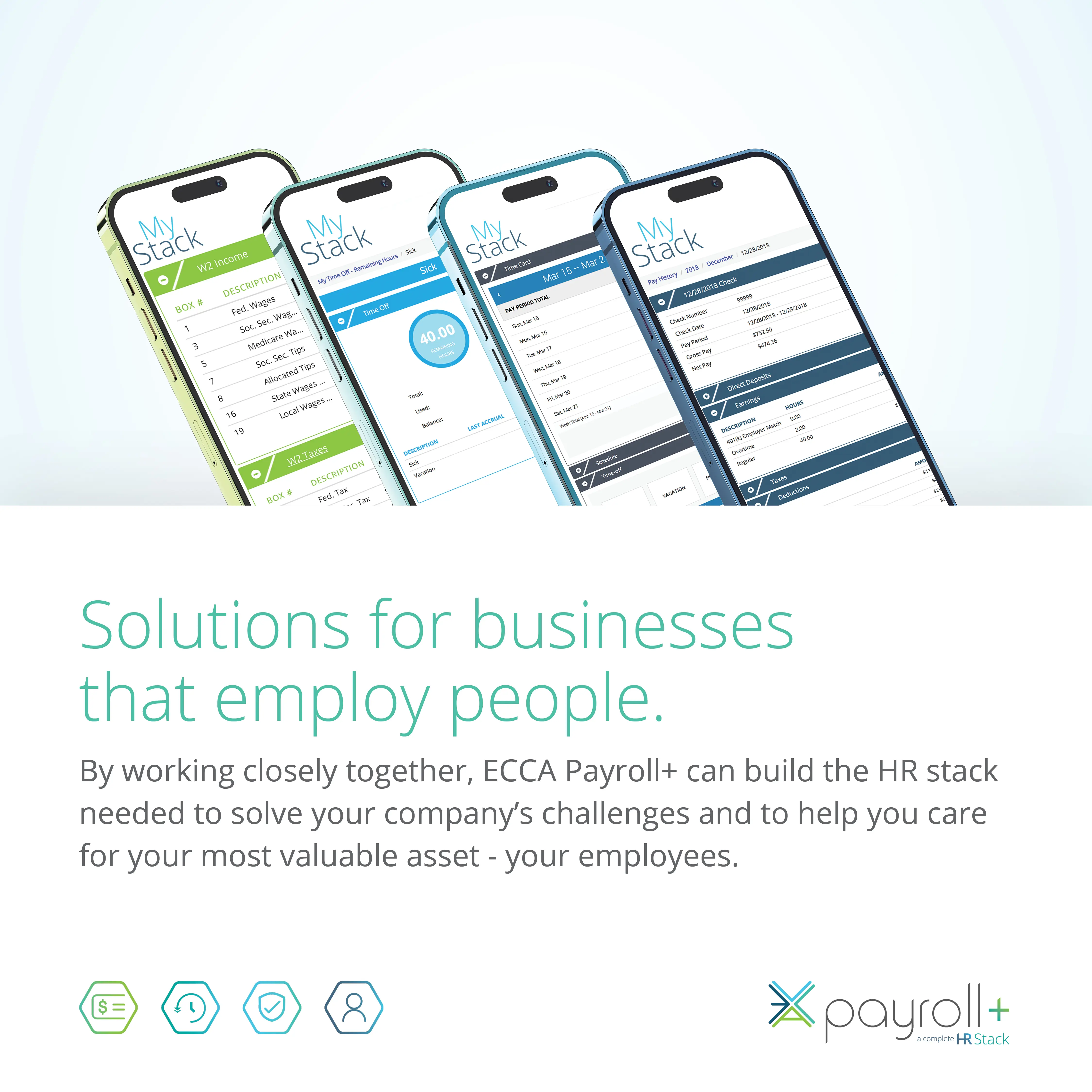 How ECCA Payroll+ solve business challenges in practical, effective ways?